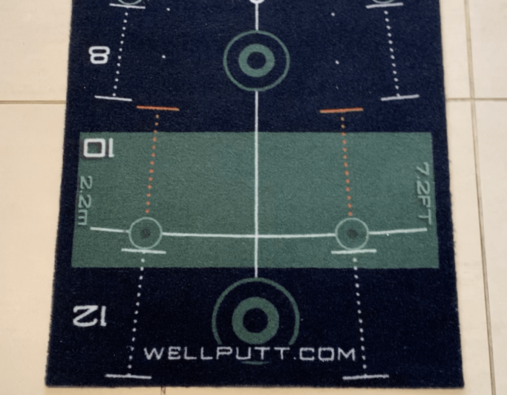 An image of a 10ft Wellputt putting mat