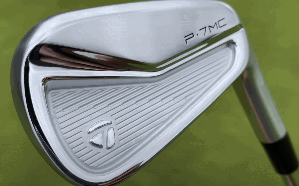 A TaylorMade P7MC iron